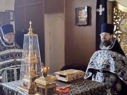ЛИТУРГИЯ ПРЕЖДЕОСВЯЩЕННЫХ ДАРОВ В ДЕНЬ ПРАЗДНОВАНИЯ В ЧЕСТЬ ИКОНЫ БОЖИЕЙ МАТЕРИ "ДЕРЖАВНАЯ"